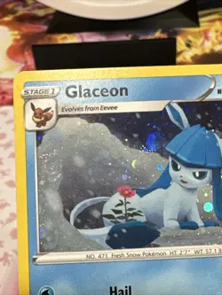 Glaceon SWSH192 Black Star Promo Holo Pokemon Card Brilliant Stars 2 SWIRLS - Image 5