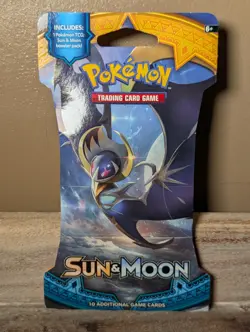 Pokemon TCG: Sun & Moon Booster Pack (10 Cards Per Pack Add) Factory Sealed - Image 1