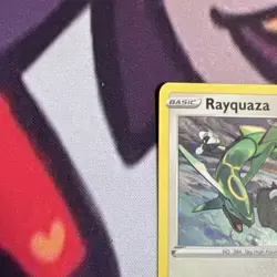 Rayquaza SWSH029 SWSH: Sword & Shield Promo Card Holo Swirl! - Image 3