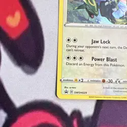 Rayquaza SWSH029 SWSH: Sword & Shield Promo Card Holo Swirl! - Image 5