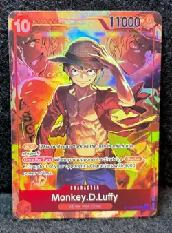 Monkey.D.Luffy (Treasure Booster Set) ST10-006 One Piece Promotion Cards Foil - Image 1