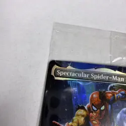 Magic The Gathering MTG Marvel Legends Spectacular Spider-Man Promo Card NEW - Image 2