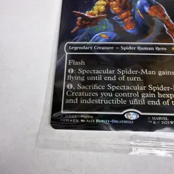 Magic The Gathering MTG Marvel Legends Spectacular Spider-Man Promo Card NEW - Image 5