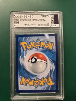Van Gogh Pikachu Promo Card Grey Felt Hat, Sv: Scarlet & Violet, PSA 9 - Image 2