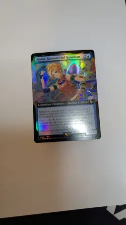 Rikku, Resourceful Guardian Extended Art Foil MTG Final Fantasy Commander - NM - - Image 1