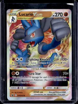 2019-2023 Pokemon SWSH Black Star Promos Lucario VST #SWSH214 - Image 1