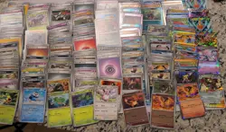 Lot Of 364 Pokemon Cards from Phantasmal Flames, Holo, Reverse Holo, Bulk - Image 1