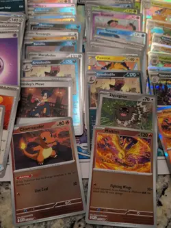 Lot Of 364 Pokemon Cards from Phantasmal Flames, Holo, Reverse Holo, Bulk - Image 4
