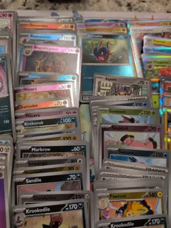 Lot Of 364 Pokemon Cards from Phantasmal Flames, Holo, Reverse Holo, Bulk - Image 5