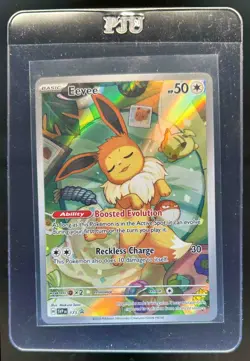 2023-25 Pokemon SV Black Star Promos SVP EN Eevee #173 - Image 1