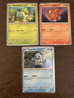 Pokemon TCG Scarlet & Violet 151 Poster Collection 3 Black Star Promos Set - Image 1
