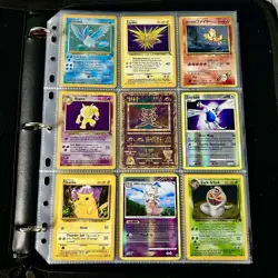 Vintage Pokemon Movie 2000 Inspired Binder lot collection Cards wotc Holo & More - Image 1