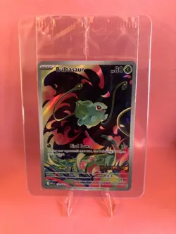 Bulbasaur Mega Evolution (Stamped and Sealed) 133/132 Mint! Pokemon TCG - Image 1