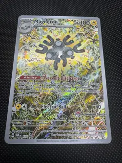 Magneton 159 Pokemon Center Stamped Surging Sparks Black Star Promo NM - Image 1