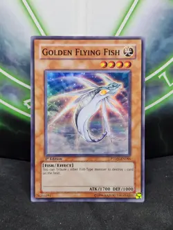 Yugioh Golden Flying Fish PTDN-EN086 Super Rare 1st Edition NM - Image 1