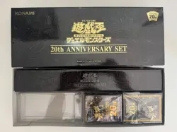 Yu-Gi-Oh! 20th Anniversary Box Set of 3 - Sealed Sleeves, Deck Box, Playmat - Image 1