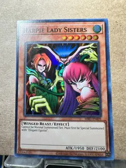 Yu-Gi-Oh! Harpie Lady Sisters MRD-EN009 Super Rare 25th Anniversary - Image 1