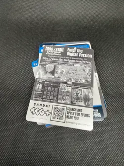 Dragon Ball Super Fusion World SB02 MANGA BOOSTER Code Cards / 147 Codes - Image 1
