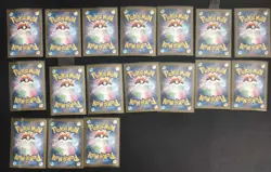 17 Lot Pokemon TCG Japanese Card Iron Hands ex SAR SR HOLO SV8A M1 SQ - Image 2