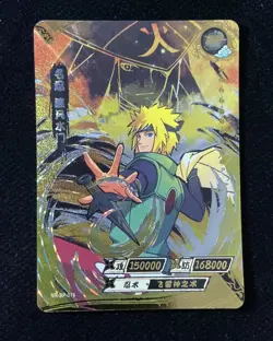 KAYOU Official Naruto CCG Card BP #NR-BP-015 Namikaze Minato m63 - Image 1