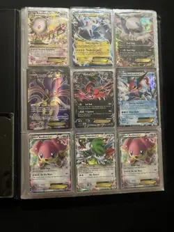 Pokemon Card card Collection in rvoultions binder. Full arts/1st editions/etc - Image 1