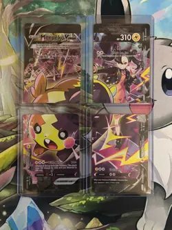 Pokemon Morpeko V-Union 4 Card Set SWSH287 SWSH288 SWSH289 SWSH290 Promo NM/Mint - Image 1