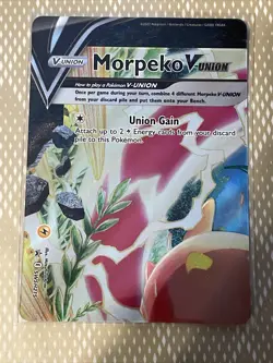 Morpeko V-Union 56-59/184 S8a Pokemon VMax Climax 4 Card Set NM - Image 1