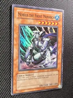 Super Rare Mobius The Frost Monarch SOD-EN022 YGO Card Yugioh 04929256 - Image 3
