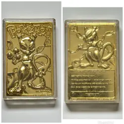 1999 Burger King Pokemon Gold Plated Card Collection FULL SET OF 6 - Image 3