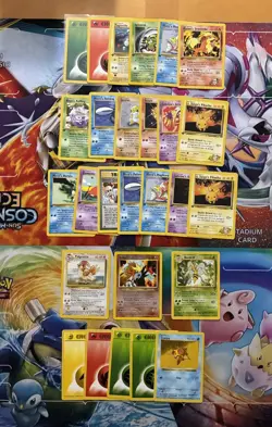 Vintage Pokemon Card Lot WOTC First Edition Promo Etc Pikachu Entei - Image 1