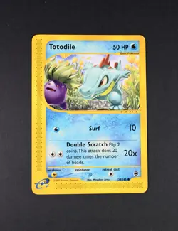 NM Totodile 134/165 Reg. Expedition Base Set Pokemon Card - Image 1