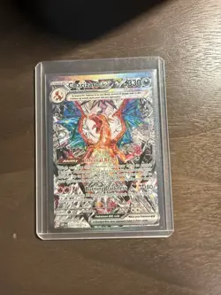 Pokemon TCG Charizard EX Sir Obsidian Flames 223/197 Full Art Secret Rare Card - Image 1