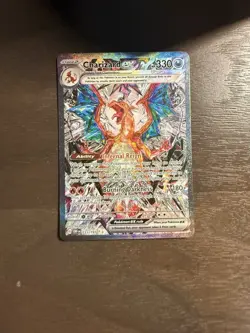 Pokemon TCG Charizard EX Sir Obsidian Flames 223/197 Full Art Secret Rare Card - Image 3