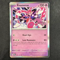 Pokemon TCG Enamorus Twilight Masquerade 093/167 Holo Rare Card - Image 1