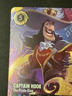 Disney Lorcana Enchanted Captain Hook 215/204 Reign of Jafar Enchanted Foil NM - Image 2