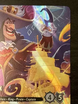 Disney Lorcana Enchanted Captain Hook 215/204 Reign of Jafar Enchanted Foil NM - Image 3