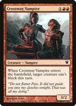 1x Crossway Vampire NM Eng MTG - Innistrad - Image 1