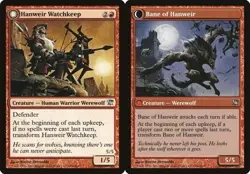1x Hanweir Watchkeep // Bane of Hanweir NM Eng MTG - Innistrad - Image 1