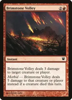 1x Brimstone Volley NM Eng MTG - Innistrad - Image 1
