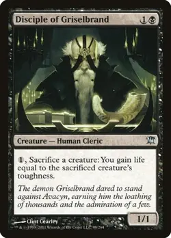 1x Disciple of Griselbrand NM Eng MTG - Innistrad - Image 1
