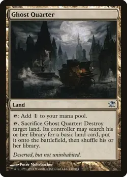 1x Ghost Quarter NM Eng MTG - Innistrad - Image 1