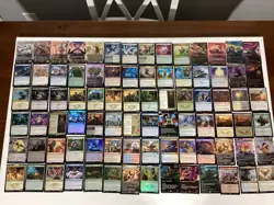 MTG, Magic The Gathering Mythics, Rares And a Few Commons/Uncommon’s Lot Of 84 - Image 1