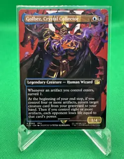 Golbez, Crystal Collector (Borderless) #395 (NM) Final Fantasy FIN Magic MTG - Image 1