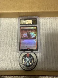 CGC Pristine 10 - NIBELHEIM AFLAME 0146 Foil MTG Foil Mythic Rare - Image 1