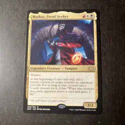 MTG STARTER COMMANDER DECK - Mathas, Fiend Seeker - R/W/B - Image 1