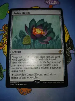 Lotus Bloom - Time Spiral - Rare - LP - MTG - Image 2