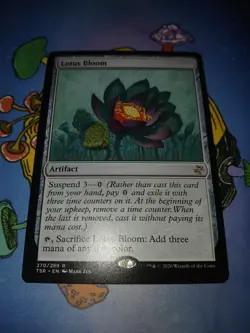 Lotus Bloom - Time Spiral - Rare - LP - MTG - Image 3