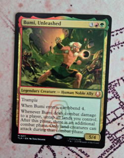MTG Bumi, Unleashed Avatar Last Airbender Magic the Gathering NM - Image 1