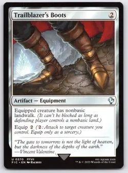 Trailblazer's Boots - Commander: FINAL FANTASY - MTG - Near Mint - Image 1