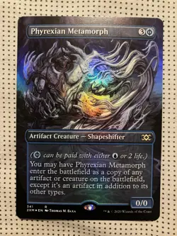 Phyrexian Metamorph (Borderless) Double Masters Foil - Image 1